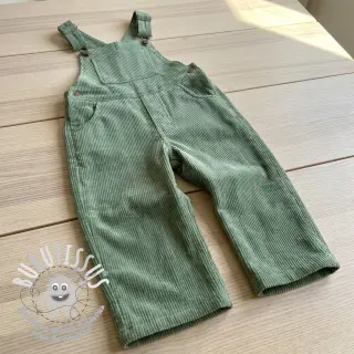Tissu velours cotelé basil