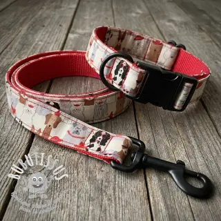 Tissu déco Linenlook Dog Dress Up