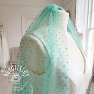 Tulle pour jupe tutu DOTS mint