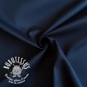 Tissu coton TWILL Mango marine