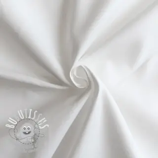 Tissu coton TWILL Mango white