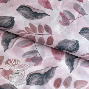Lyocell avec lin et soie Retro Flowers design B