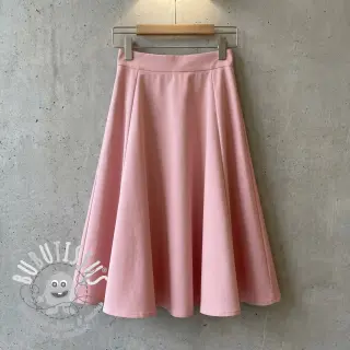 Tissu coton TWILL Mango olive pink