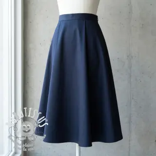 Tissu coton TWILL Mango marine