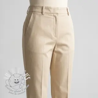 Tissu coton TWILL Mango pebble