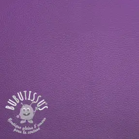 Simili cuir KARIA violet