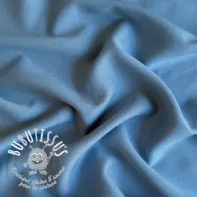 Viscose lin BUBBLY old blue