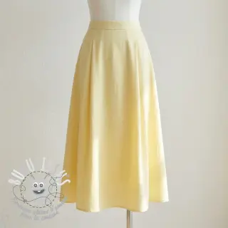 Viscose lin BUBBLY pale banana
