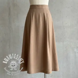 Viscose lin BUBBLY taupe