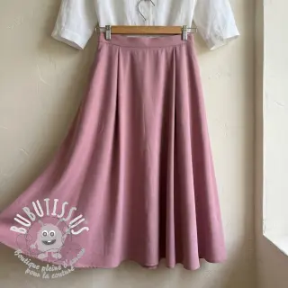 Viscose lin BUBBLY old pink