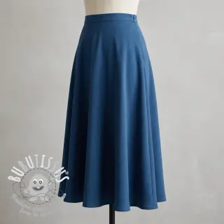 Viscose lin BUBBLY old blue