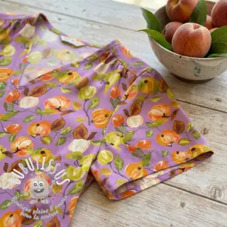 Viscose RAYON POPLIN Fruity design C