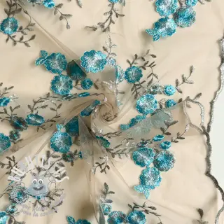 Tulle pour jupe tutu Big flowers