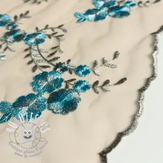 Tulle pour jupe tutu Big flowers