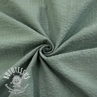 Tissu coton BUBBLE khaki
