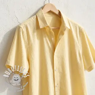 Tissu coton BUBBLE yellow