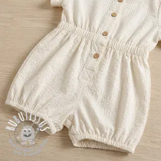 Tissu coton BUBBLE ecru
