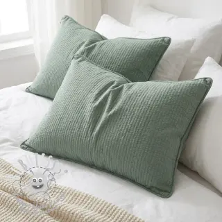 Tissu coton BUBBLE khaki