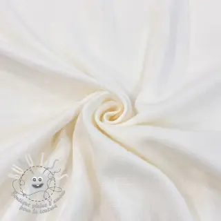 Viscose lin WASHED ecru