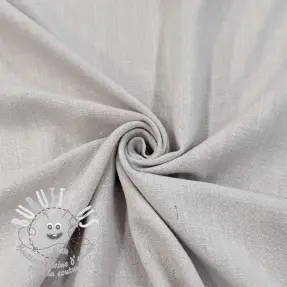 Viscose lin WASHED light grey