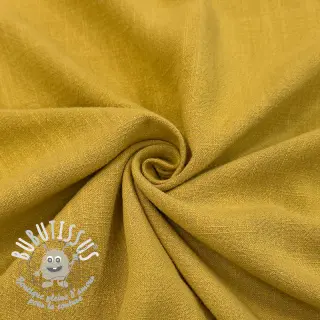 Viscose lin WASHED ochre