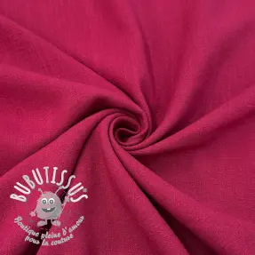 Viscose lin WASHED berry