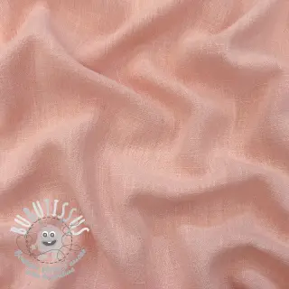Viscose lin WASHED salmon