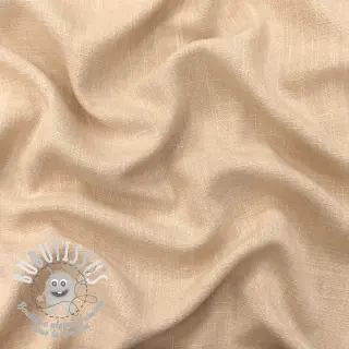 Viscose lin WASHED beige