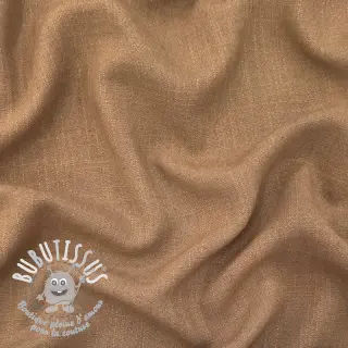 Viscose lin WASHED earth