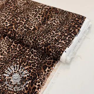 Viscose RADIANCE Skinny brown digital print