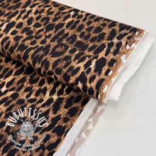 Viscose RADIANCE Wild skin brown digital print