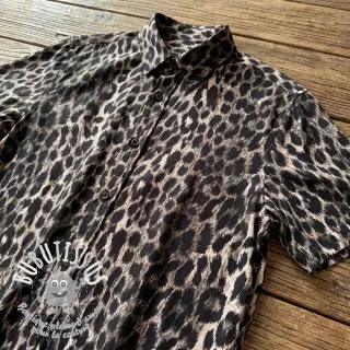 Viscose RADIANCE Wild skin grey digital print