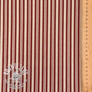 Tissu déco Linenlook Classic Stripe Scene