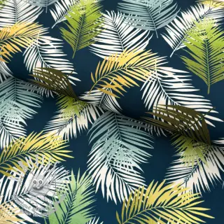 Tissu déco OUTDOOR Hendaye marine