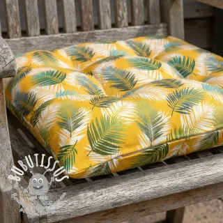 Tissu déco OUTDOOR Hendaye jaune