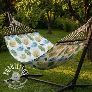 Tissu déco OUTDOOR Hendaye blanc