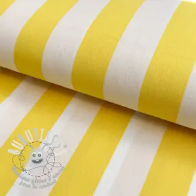 Tissu déco OUTDOOR PREMIUM Stripe yellow