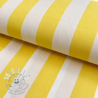 Tissu déco OUTDOOR PREMIUM Stripe yellow