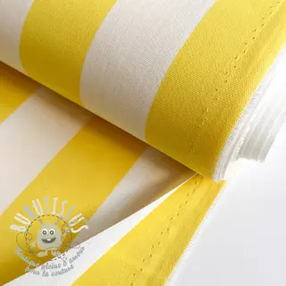 Tissu déco OUTDOOR PREMIUM Stripe yellow