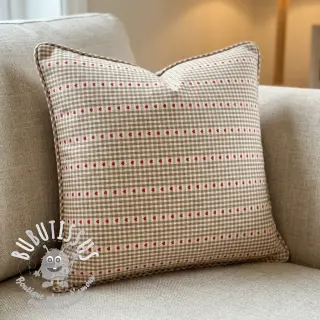 Tissu coton COSY ficelle