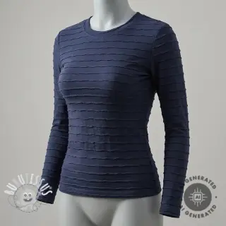 Jersey RUFFLES navy