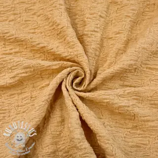 Tissu coton SMOGGED EMBROIDERY brown