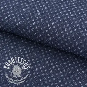 JEANS DENIM 6 OZ Small flakes dark blue