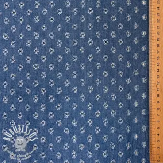 JEANS DENIM 6 OZ Big flakes blue