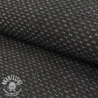 JEANS DENIM 6 OZ Small flakes black