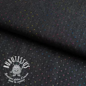 JEANS DENIM 3,8 OZ Drops Metallic black