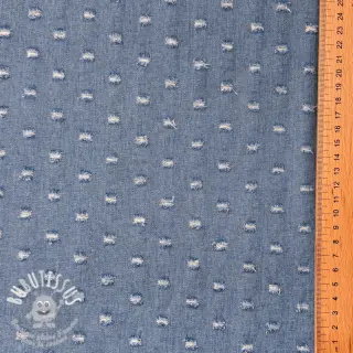 JEANS DENIM 6 OZ Small Holes light blue