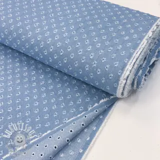 JEANS DENIM 6 OZ Big flakes light blue