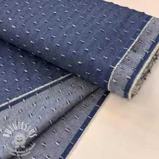 JEANS DENIM 6 OZ Small Holes blue