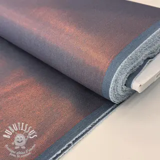 JEANS DENIM 8,5 OZ STRETCH WASHED metallic orange